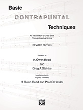 Basic Contrapuntal Techniques book cover